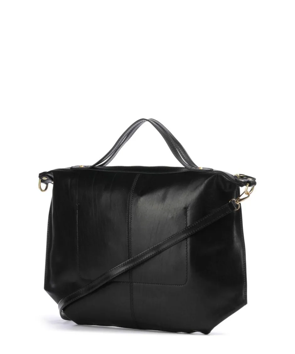 The Bridge Handbags-Unica Handbag fine grain cow leather