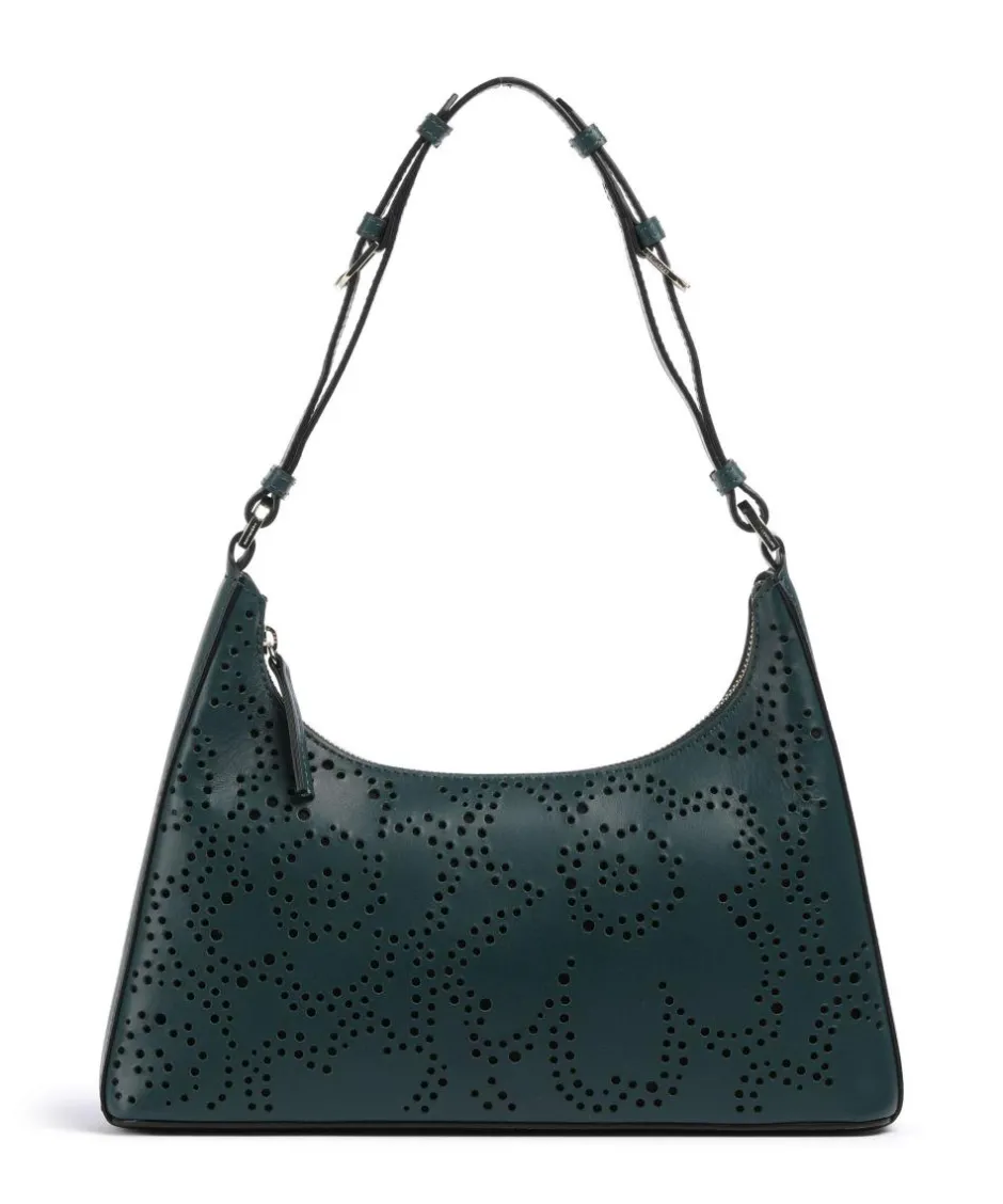 Marimekko Shoulder Bags-Unikko Imprint Shoulder bag leather