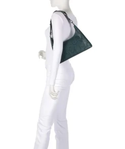 Marimekko Shoulder Bags-Unikko Imprint Shoulder bag leather