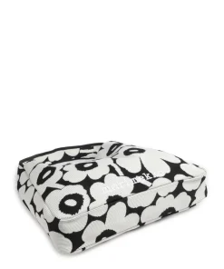 Marimekko Shoulder Bags|Hobo Bags-Unikko Knitted Hobo bag cotton