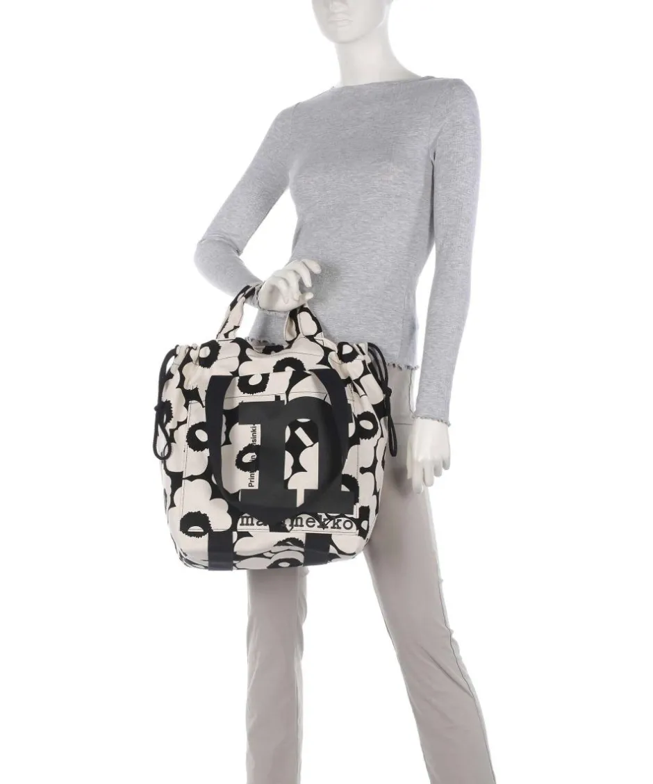 Marimekko Tote Bags|Handbags-Unikko Mono City Tote bag canvas