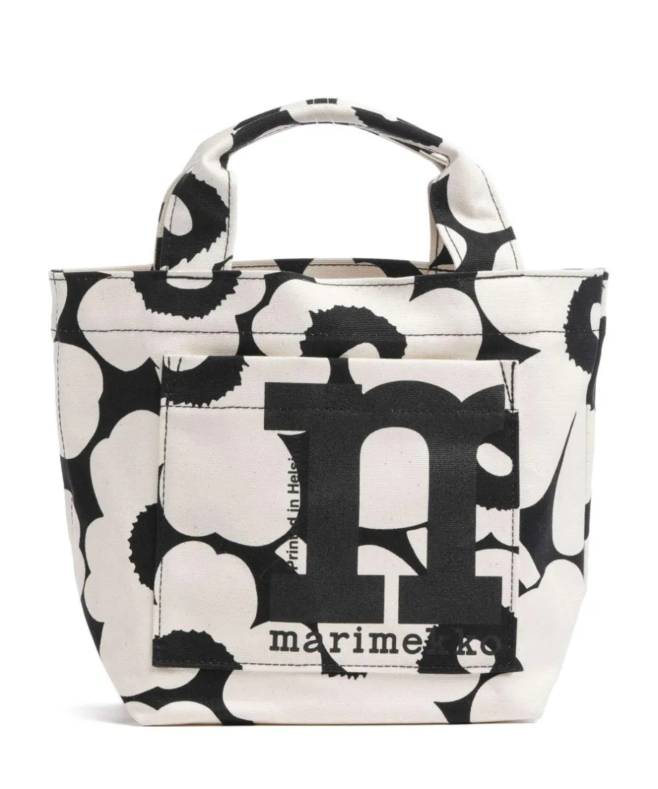 Marimekko Tote Bags|Handbags-Unikko Mono Mini Handbag canvas