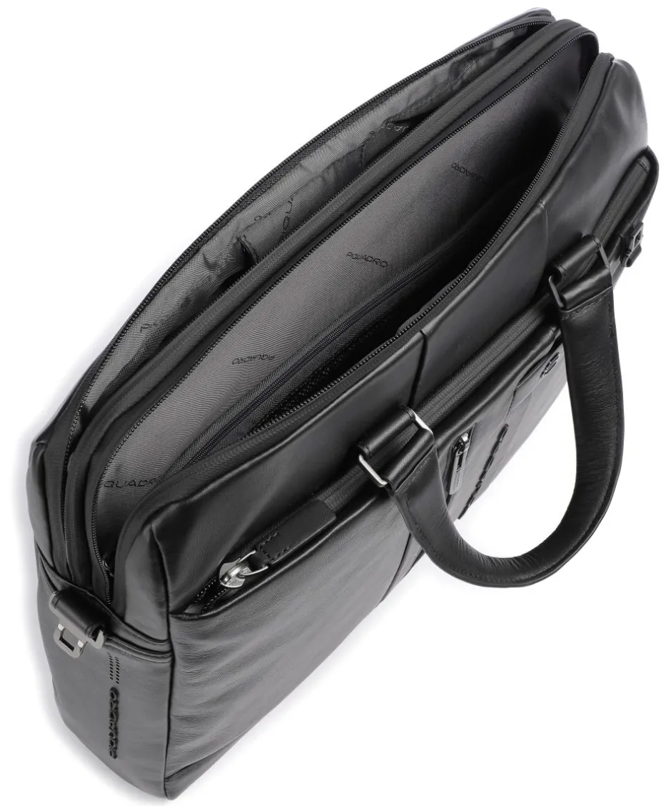 Piquadro Business- & Laptop Bags-Urban Briefcase 15″ grained cow leather
