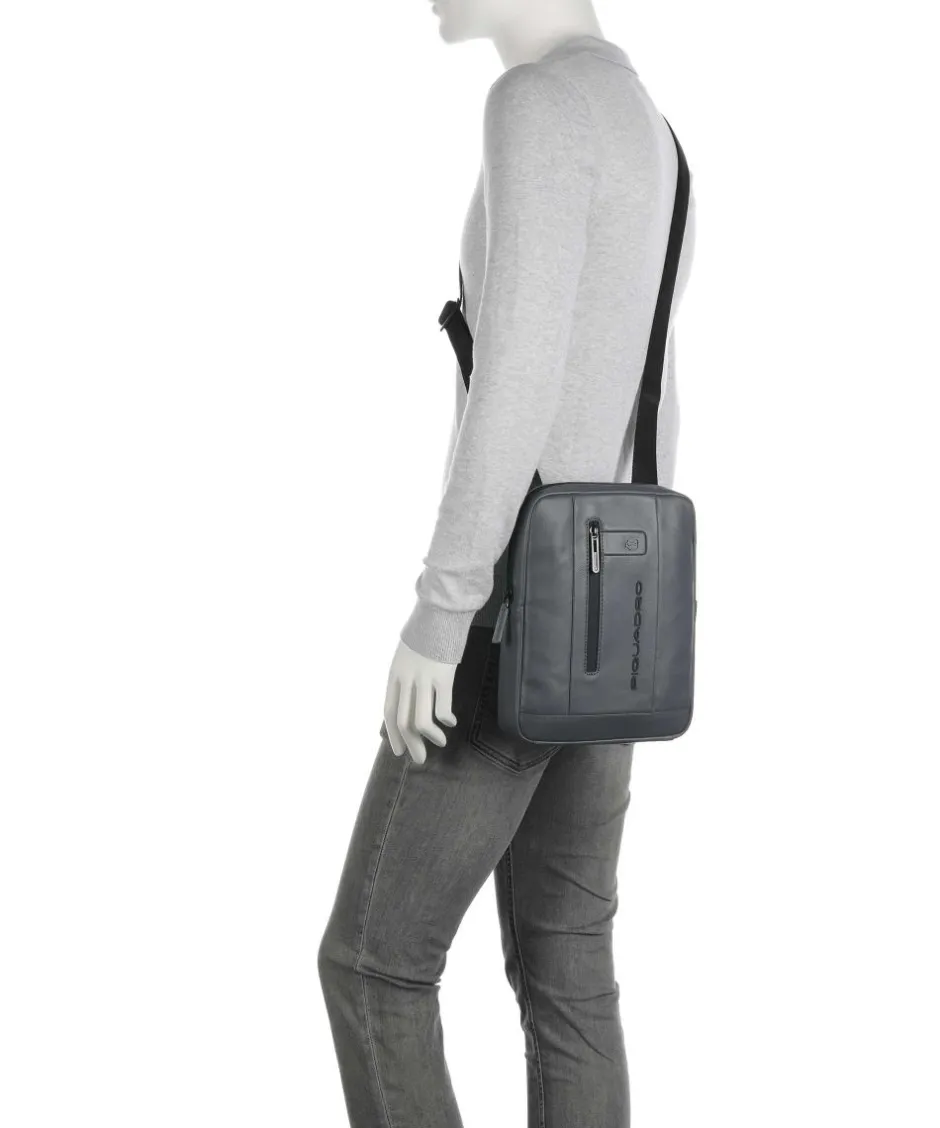Piquadro Crossbody Bags-Urban Crossbody bag fine grain cow leather