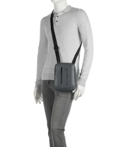 Piquadro Crossbody Bags-Urban Crossbody bag fine grain cow leather