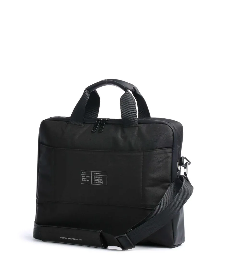 Porsche Design Business- & Laptop Bags-Urban Eco M Briefcase 15″ recycled polyester, polyurethane