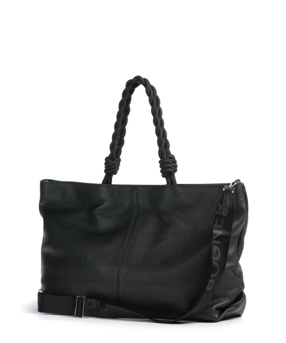 Bogner Tote Bags-Vanil Valesca Tote bag grained cow leather