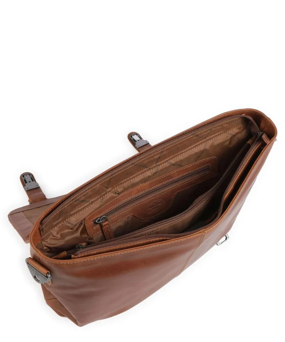 The Chesterfield Brand Business- & Laptop Bags-Veneto Briefcase 14″ pull-up cow leather