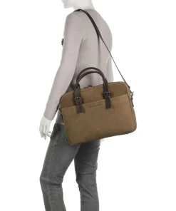 Castelijn & Beerens Business- & Laptop Bags-Veneto RFID Briefcase 15″ brushed cow leather