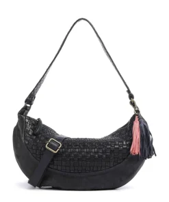 Taschendieb Wien Shoulder Bags|Hobo Bags-Venusweg 8 Hobo bag grained leather