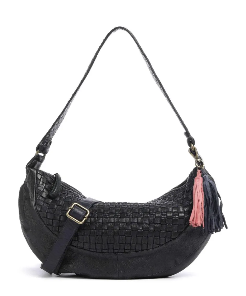 Taschendieb Wien Shoulder Bags|Hobo Bags-Venusweg 8 Hobo bag grained leather