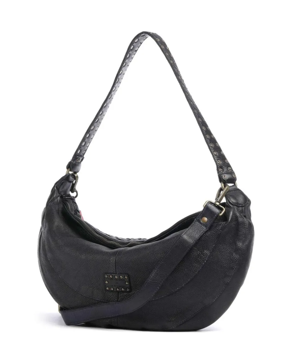Taschendieb Wien Shoulder Bags|Hobo Bags-Venusweg 8 Hobo bag grained leather