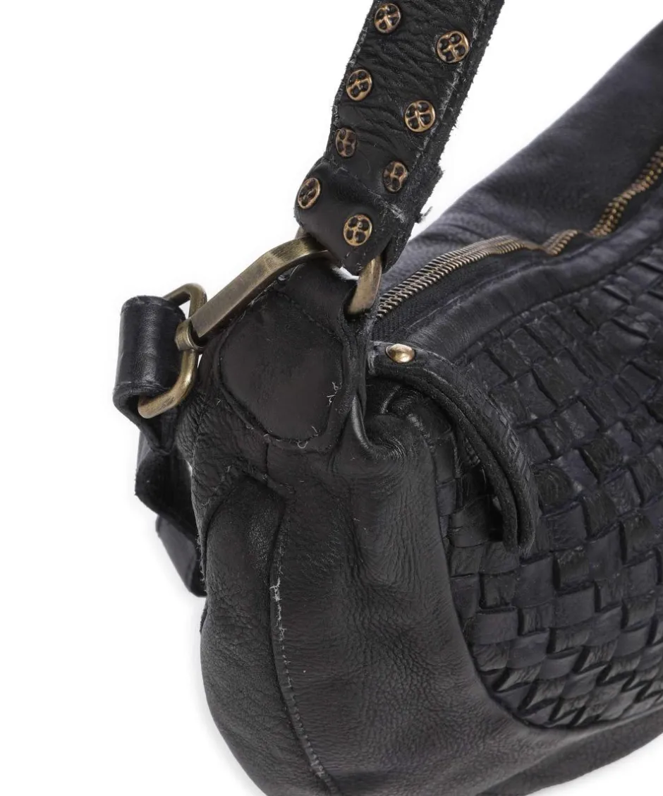 Taschendieb Wien Shoulder Bags|Hobo Bags-Venusweg 8 Hobo bag grained leather