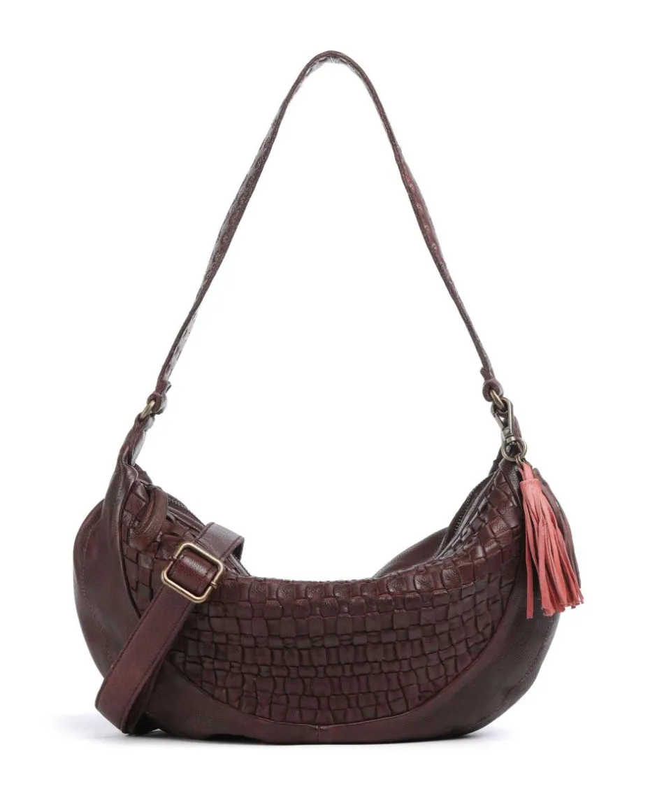 Taschendieb Wien Shoulder Bags|Hobo Bags-Venusweg 8 Hobo bag grained leather