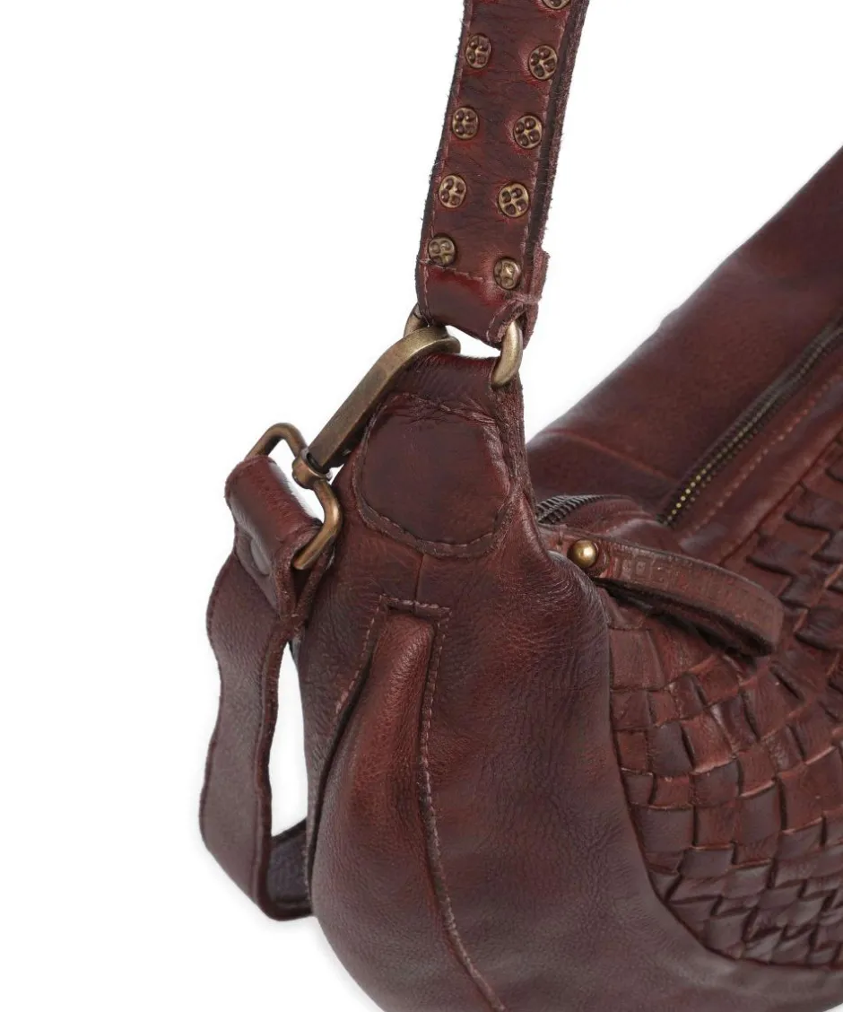 Taschendieb Wien Shoulder Bags|Hobo Bags-Venusweg 8 Hobo bag grained leather