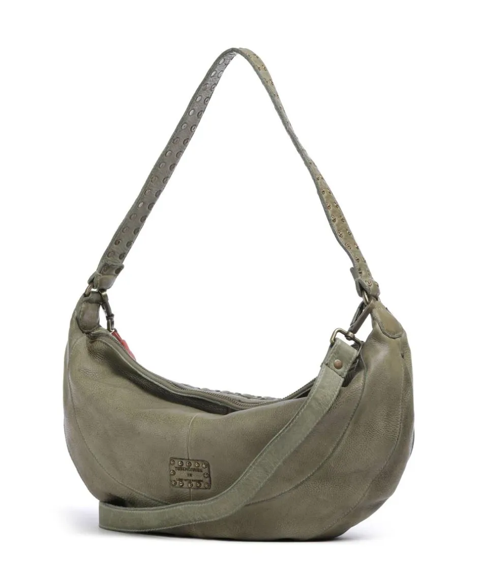 Taschendieb Wien Shoulder Bags|Hobo Bags-Venusweg 8 Hobo bag grained leather