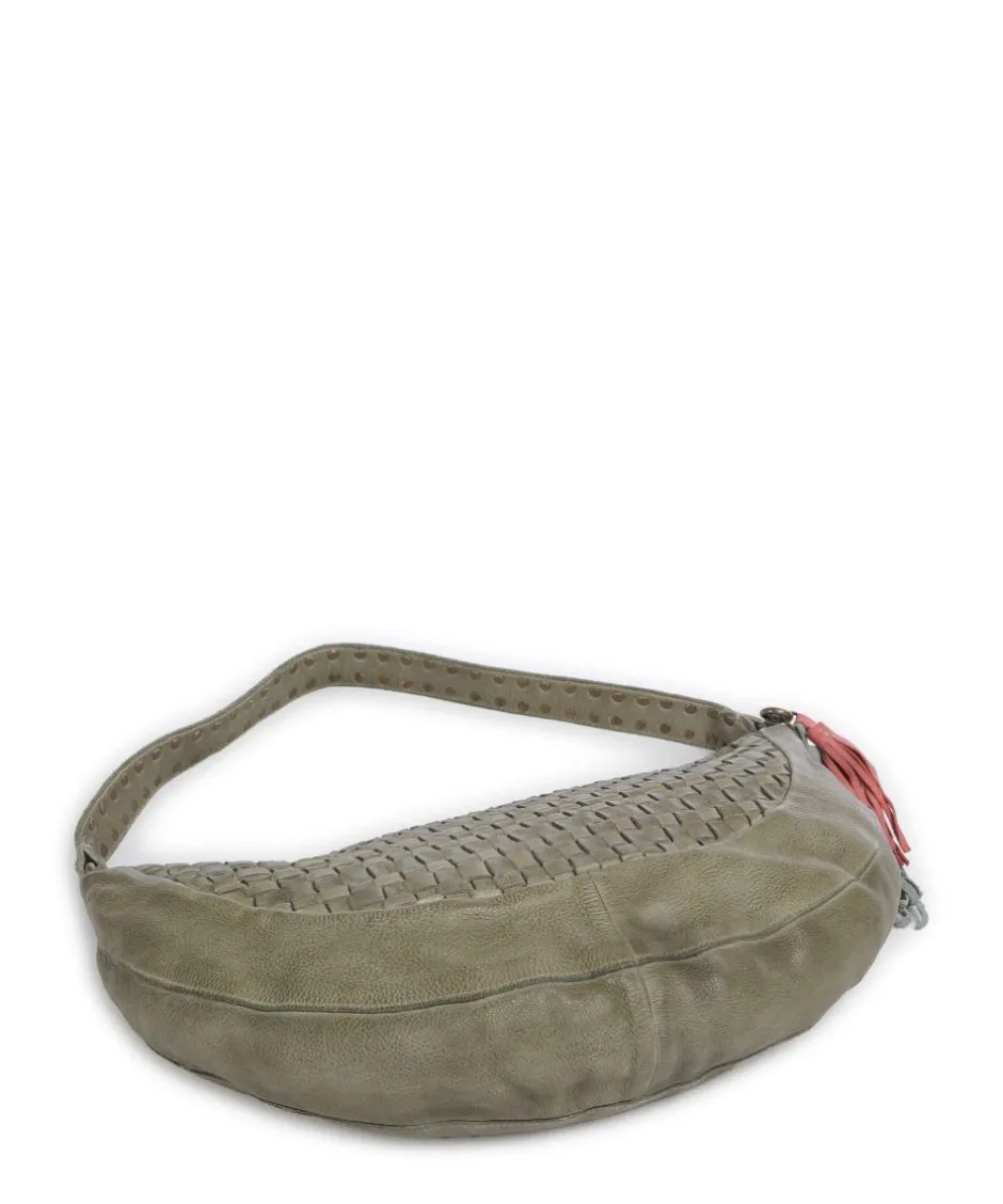 Taschendieb Wien Shoulder Bags|Hobo Bags-Venusweg 8 Hobo bag grained leather