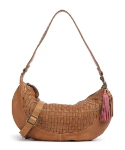 Taschendieb Wien Shoulder Bags|Hobo Bags-Venusweg 8 Hobo bag grained leather