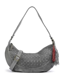 Taschendieb Wien Shoulder Bags|Hobo Bags-Venusweg 8 Hobo bag grained leather