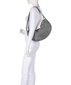 Taschendieb Wien Shoulder Bags|Hobo Bags-Venusweg 8 Hobo bag grained leather