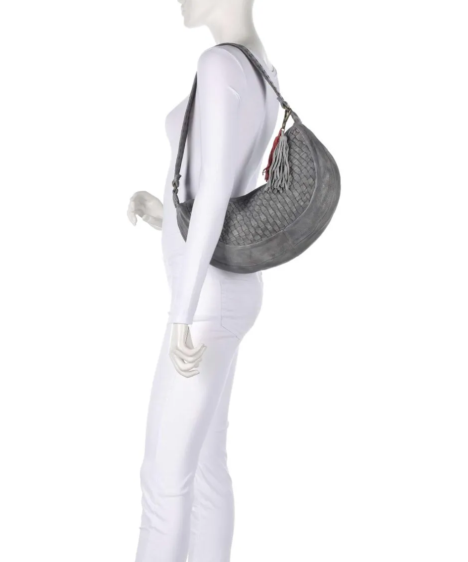 Taschendieb Wien Shoulder Bags|Hobo Bags-Venusweg 8 Hobo bag grained leather