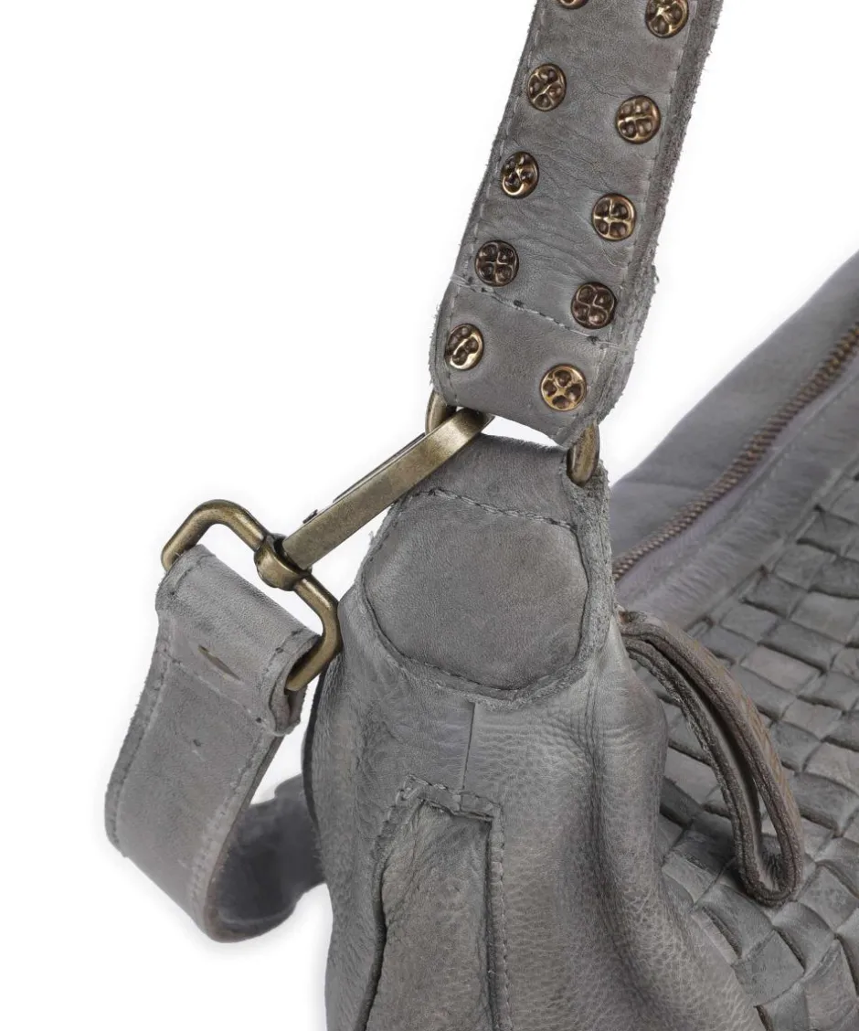 Taschendieb Wien Shoulder Bags|Hobo Bags-Venusweg 8 Hobo bag grained leather