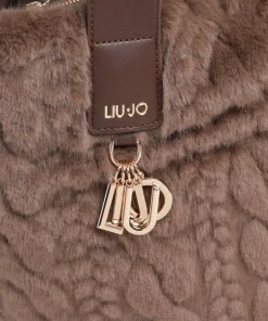 Liu Jo Tote Bags-Verry L Tote bag faux fur