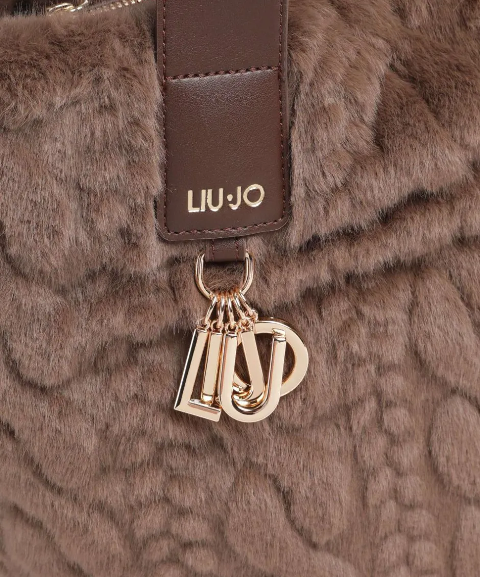 Liu Jo Tote Bags-Verry L Tote bag faux fur