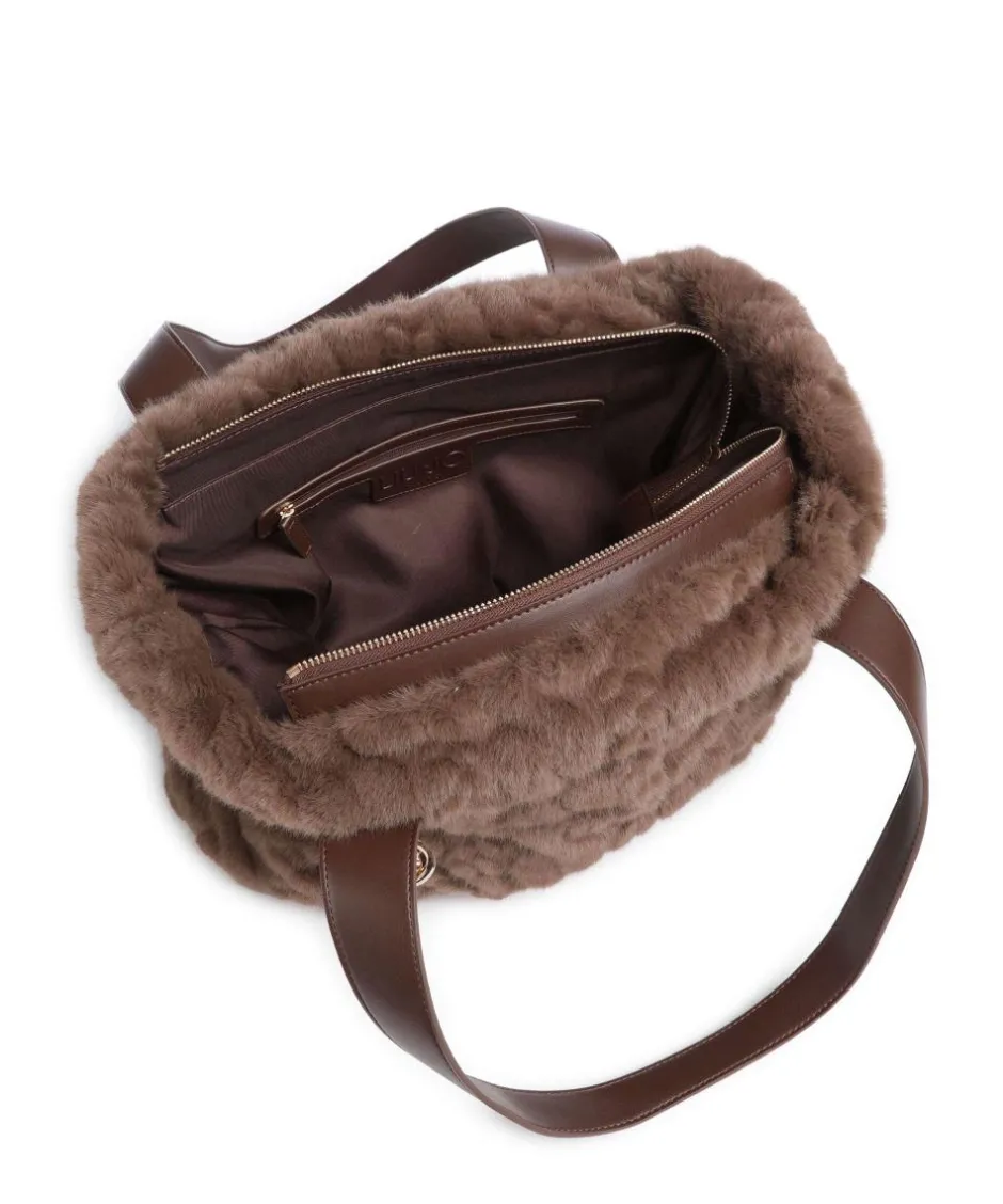 Liu Jo Tote Bags-Verry L Tote bag faux fur