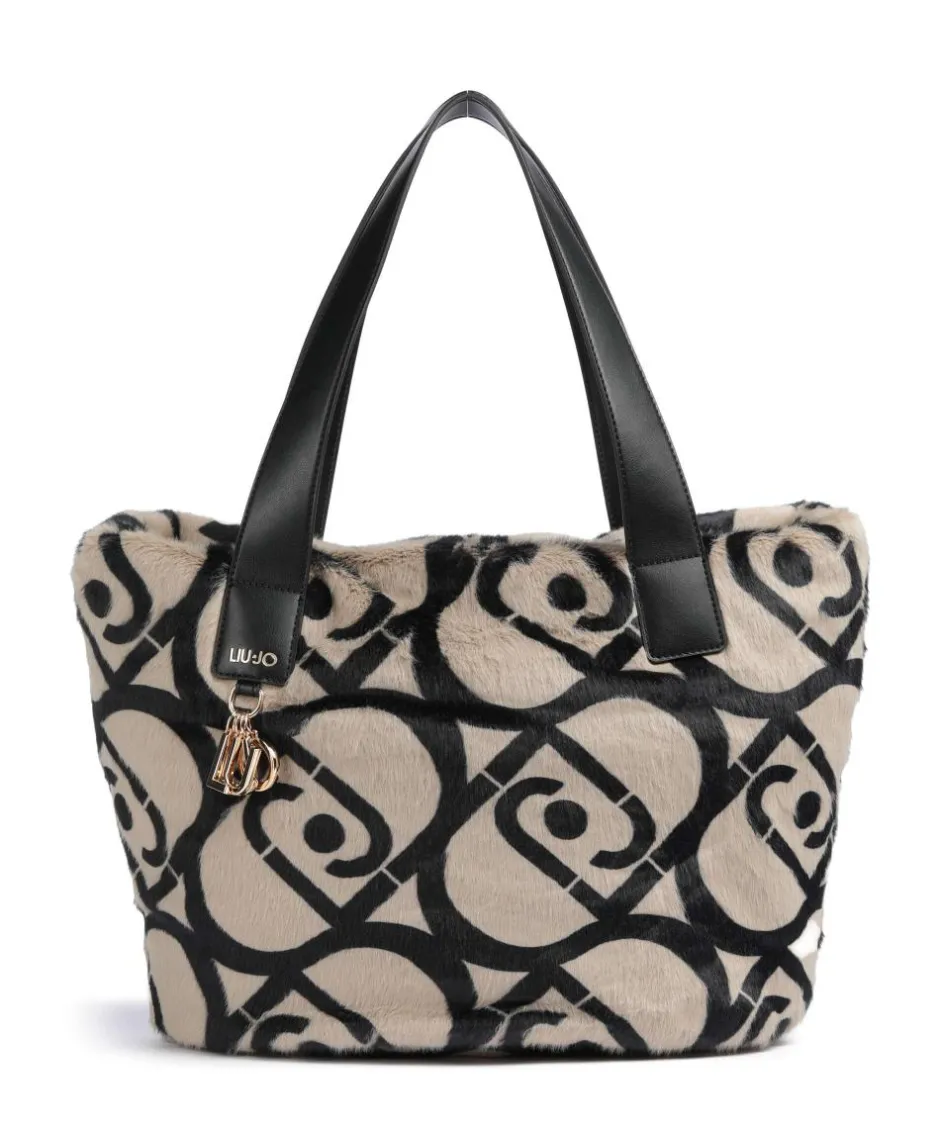 Liu Jo Tote Bags-Verry L Tote bag faux fur