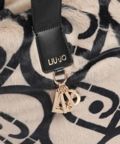 Liu Jo Tote Bags-Verry L Tote bag faux fur