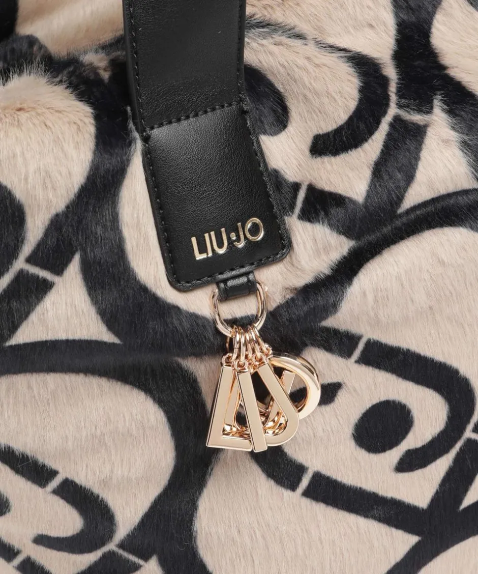 Liu Jo Tote Bags-Verry L Tote bag faux fur