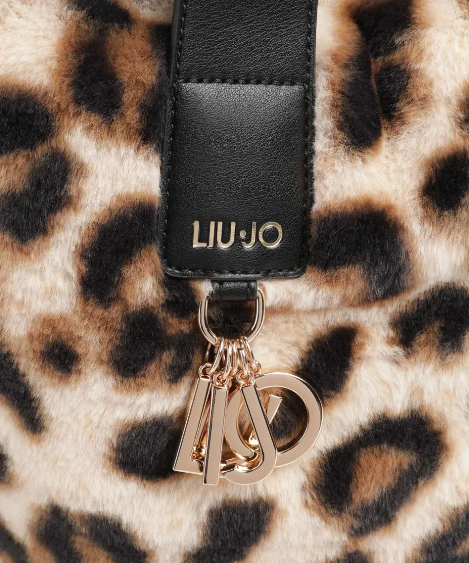 Liu Jo Tote Bags-Verry L Tote bag faux fur