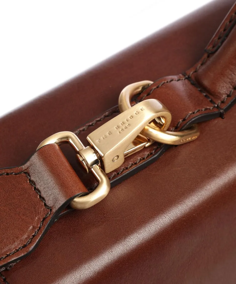 The Bridge Business- & Laptop Bags-Vespucci Briefcase 15″ cow leather