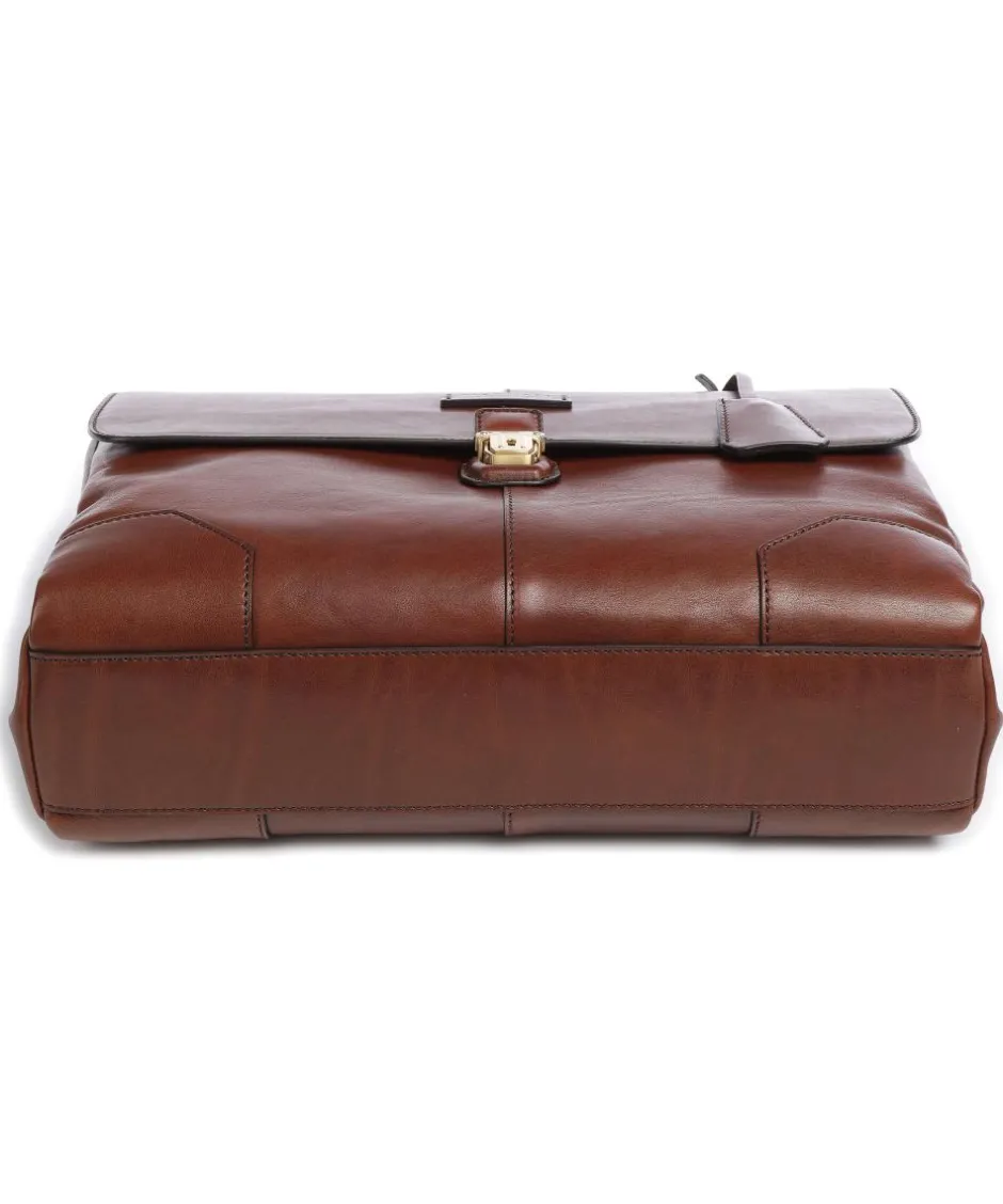 The Bridge Business- & Laptop Bags-Vespucci Briefcase 15″ cow leather