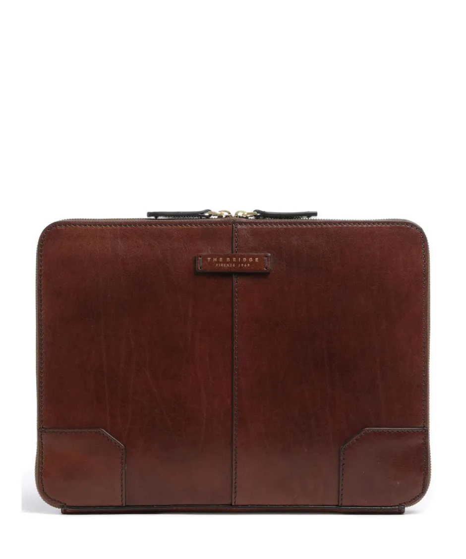 The Bridge Business- & Laptop Bags-Vespucci Laptop case 13″ smooth cow leather