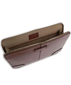 The Bridge Business- & Laptop Bags-Vespucci Laptop case 13″ smooth cow leather
