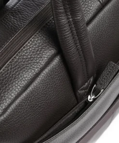 Piquadro Business- & Laptop Bags-VIBE Briefcase 15″ grained cow leather