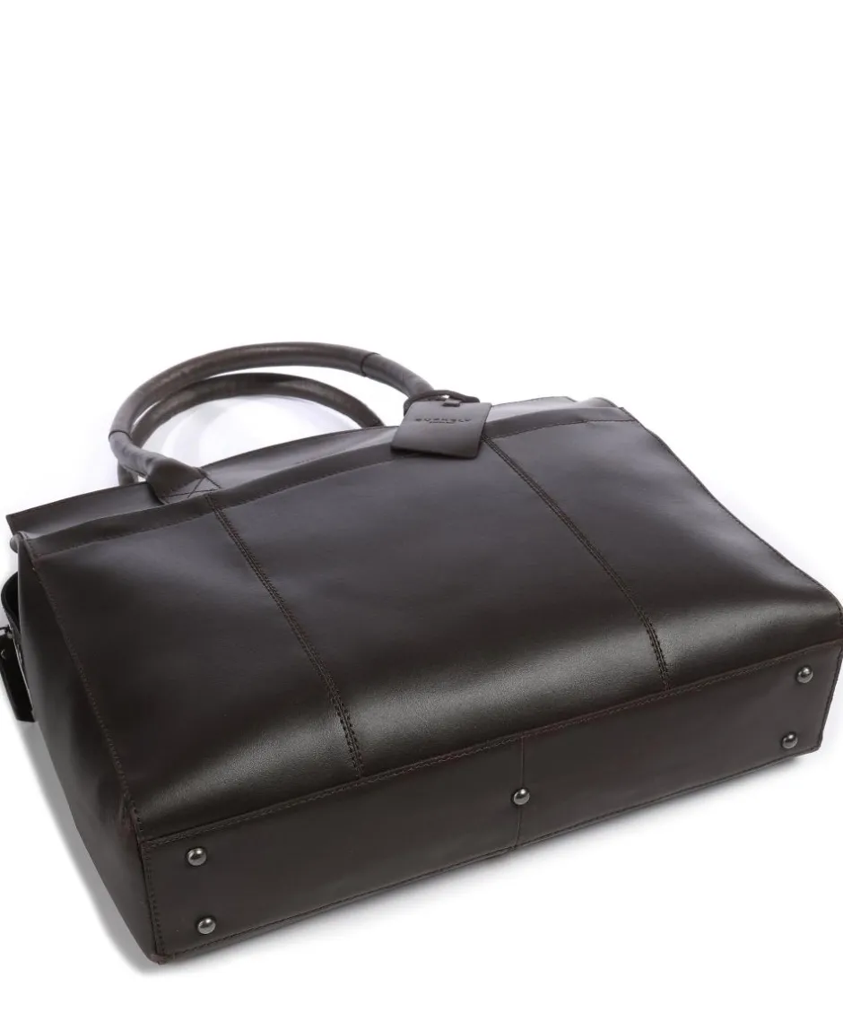 Burkely Business- & Laptop Bags|Tote Bags-Vintage Doris Tote bag 15″ fine grain leather