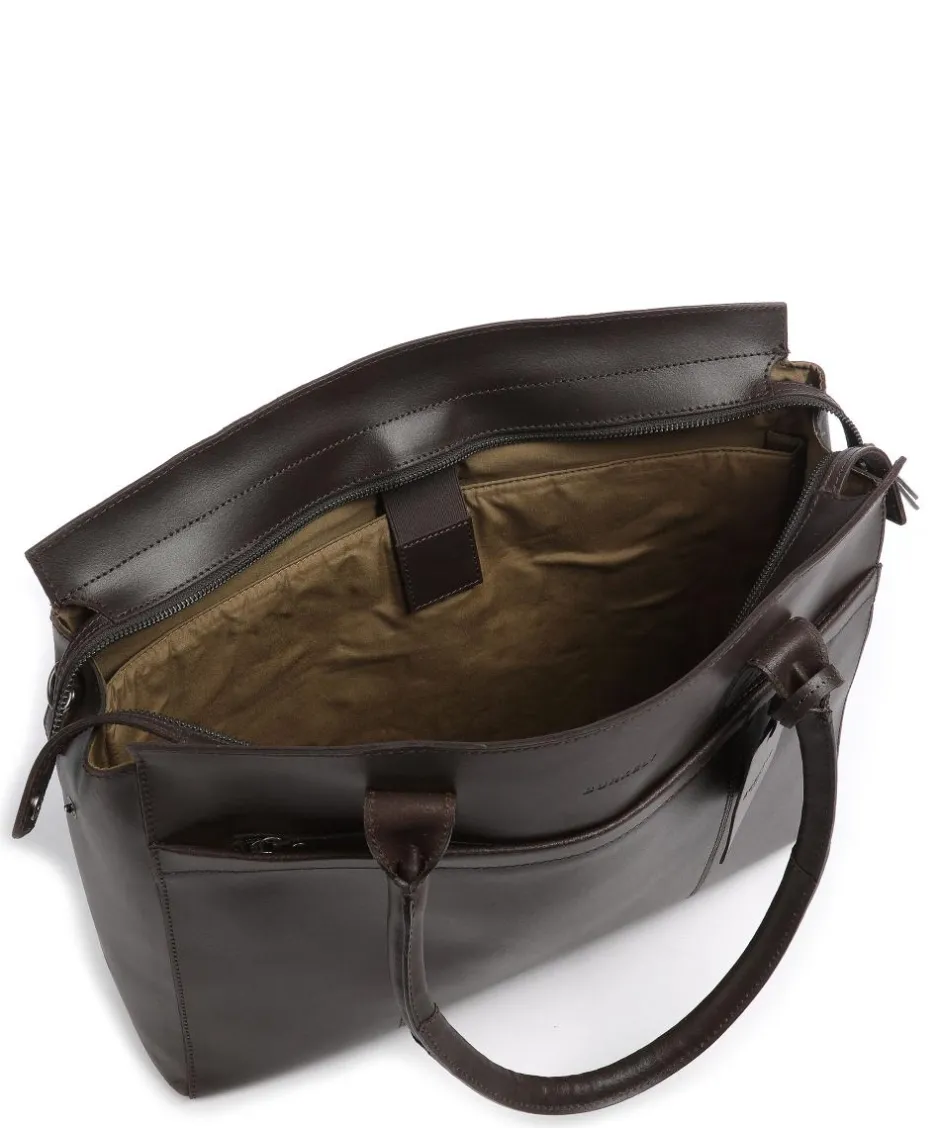 Burkely Business- & Laptop Bags|Tote Bags-Vintage Doris Tote bag 15″ fine grain leather