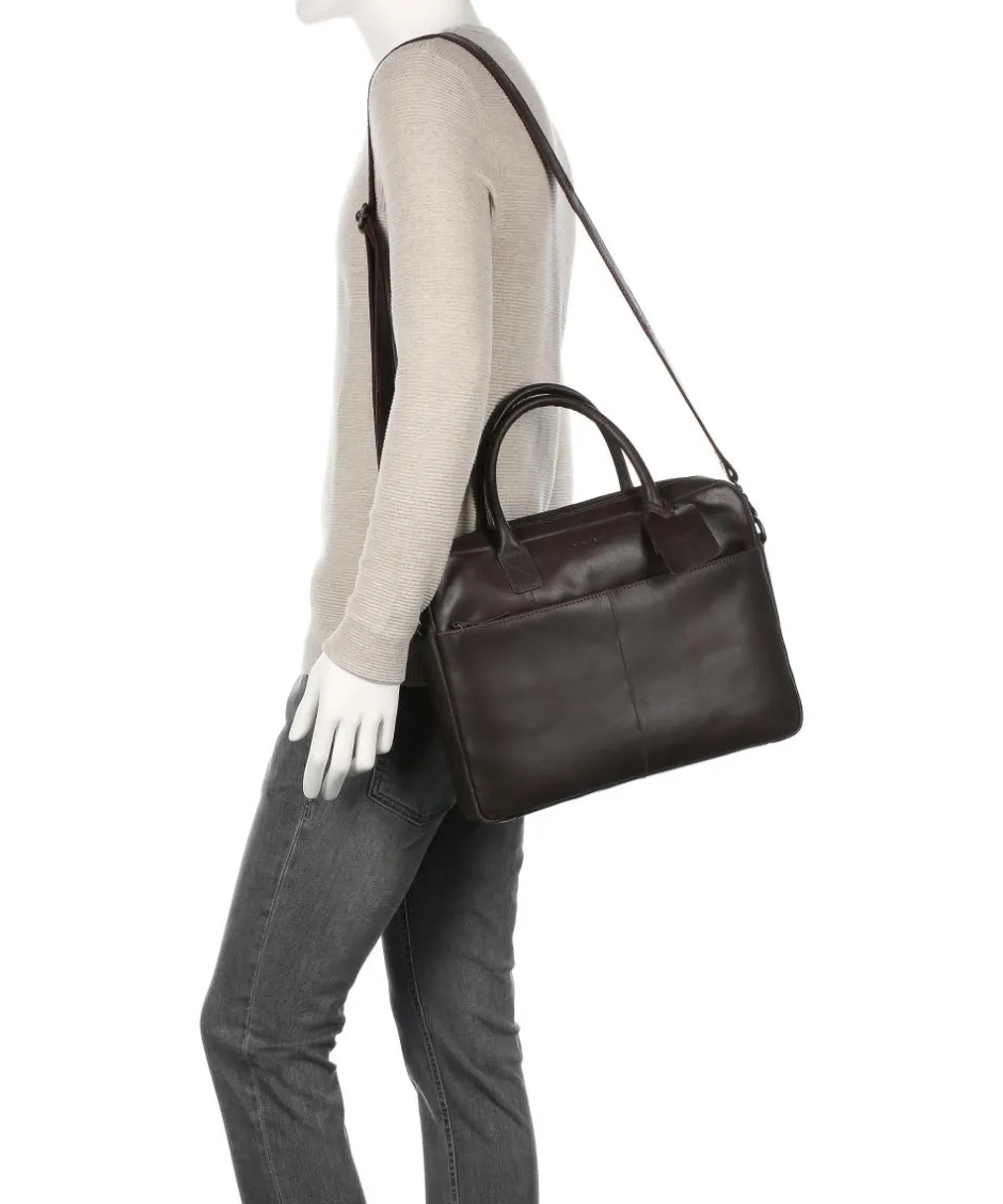 Burkely Business- & Laptop Bags-Vintage Jack Briefcase 13″ leather