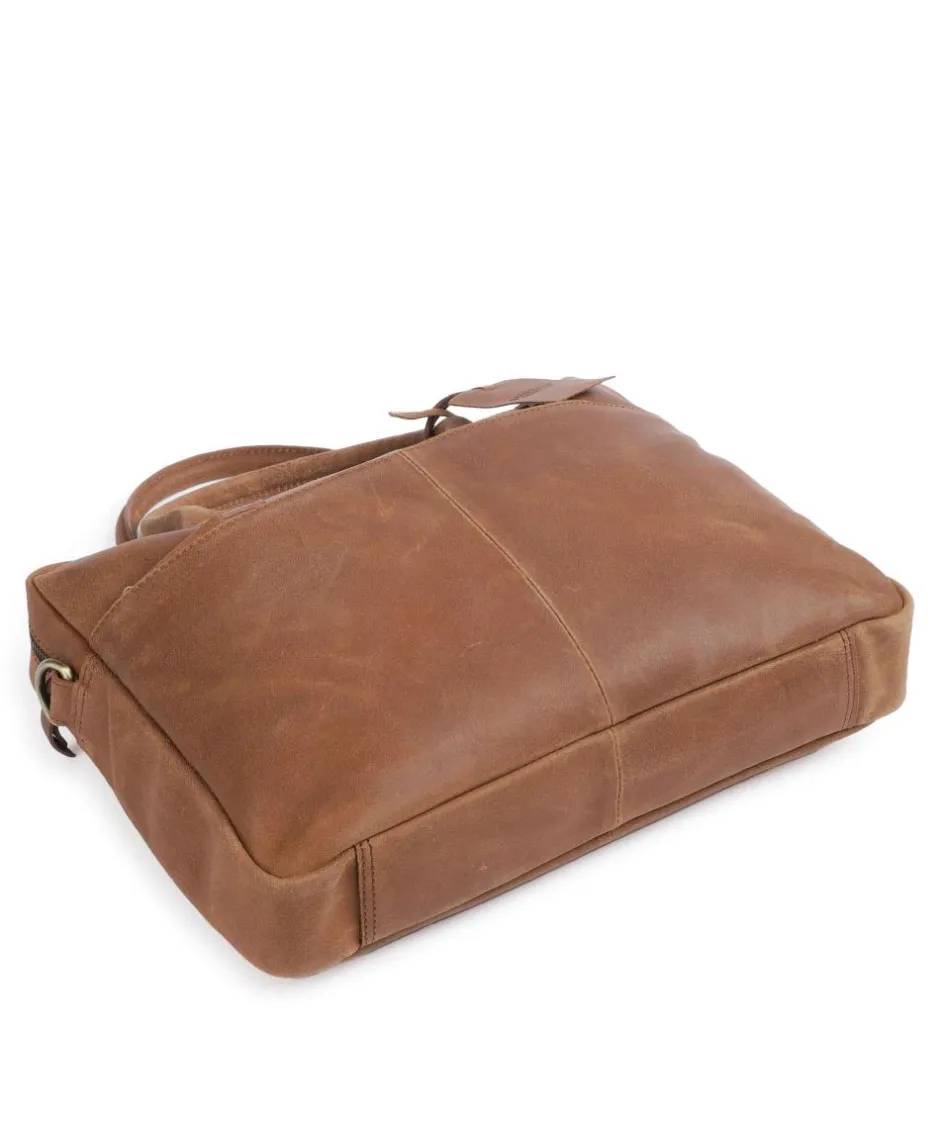 Burkely Business- & Laptop Bags-Vintage Jack Briefcase 13″ leather