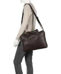 Burkely Business- & Laptop Bags-Vintage Jesse Briefcase 15″ leather
