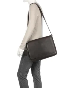 Burkely Business- & Laptop Bags|Crossbody Bags-Vintage Juul Messenger bag calfskin