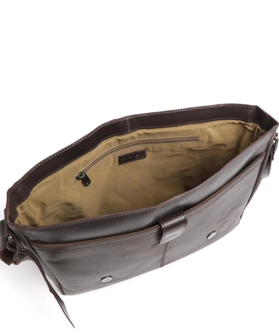 Burkely Business- & Laptop Bags|Crossbody Bags-Vintage Juul Messenger bag calfskin