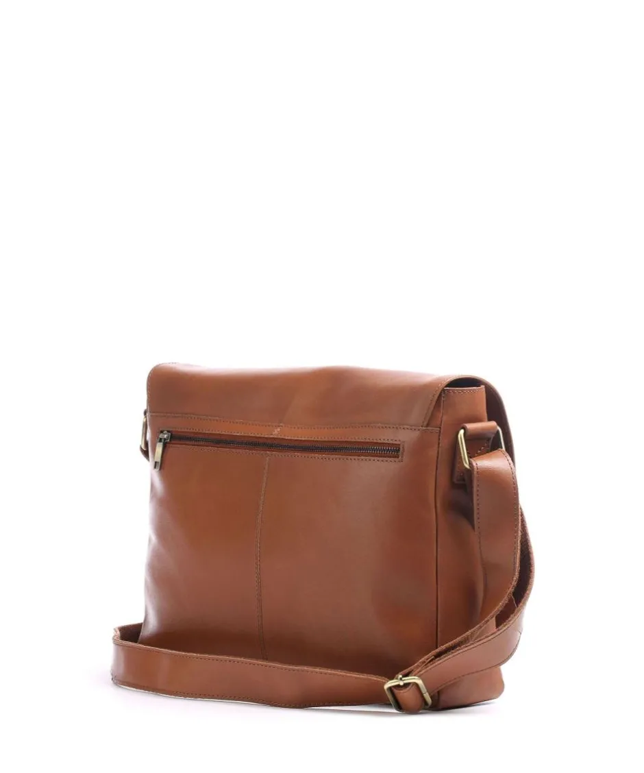 Burkely Business- & Laptop Bags|Crossbody Bags-Vintage Juul Messenger bag calfskin