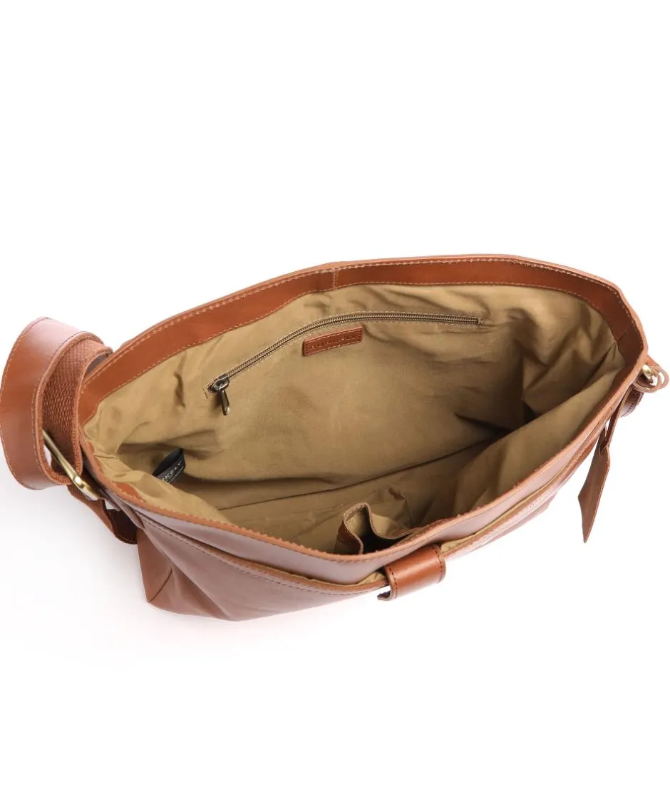 Burkely Business- & Laptop Bags|Crossbody Bags-Vintage Juul Messenger bag calfskin