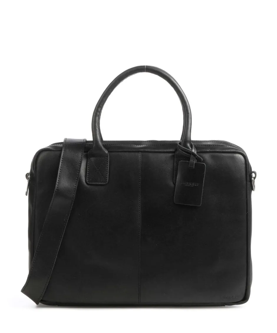 Burkely Business- & Laptop Bags-Vintage Taylor Worker Briefcase grained leather