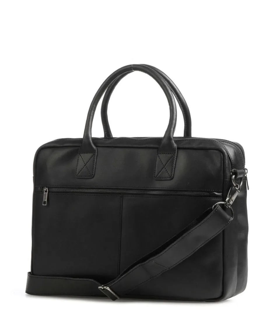 Burkely Business- & Laptop Bags-Vintage Taylor Worker Briefcase grained leather