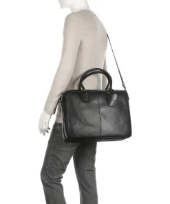 Burkely Business- & Laptop Bags-Vintage Taylor Worker Briefcase grained leather